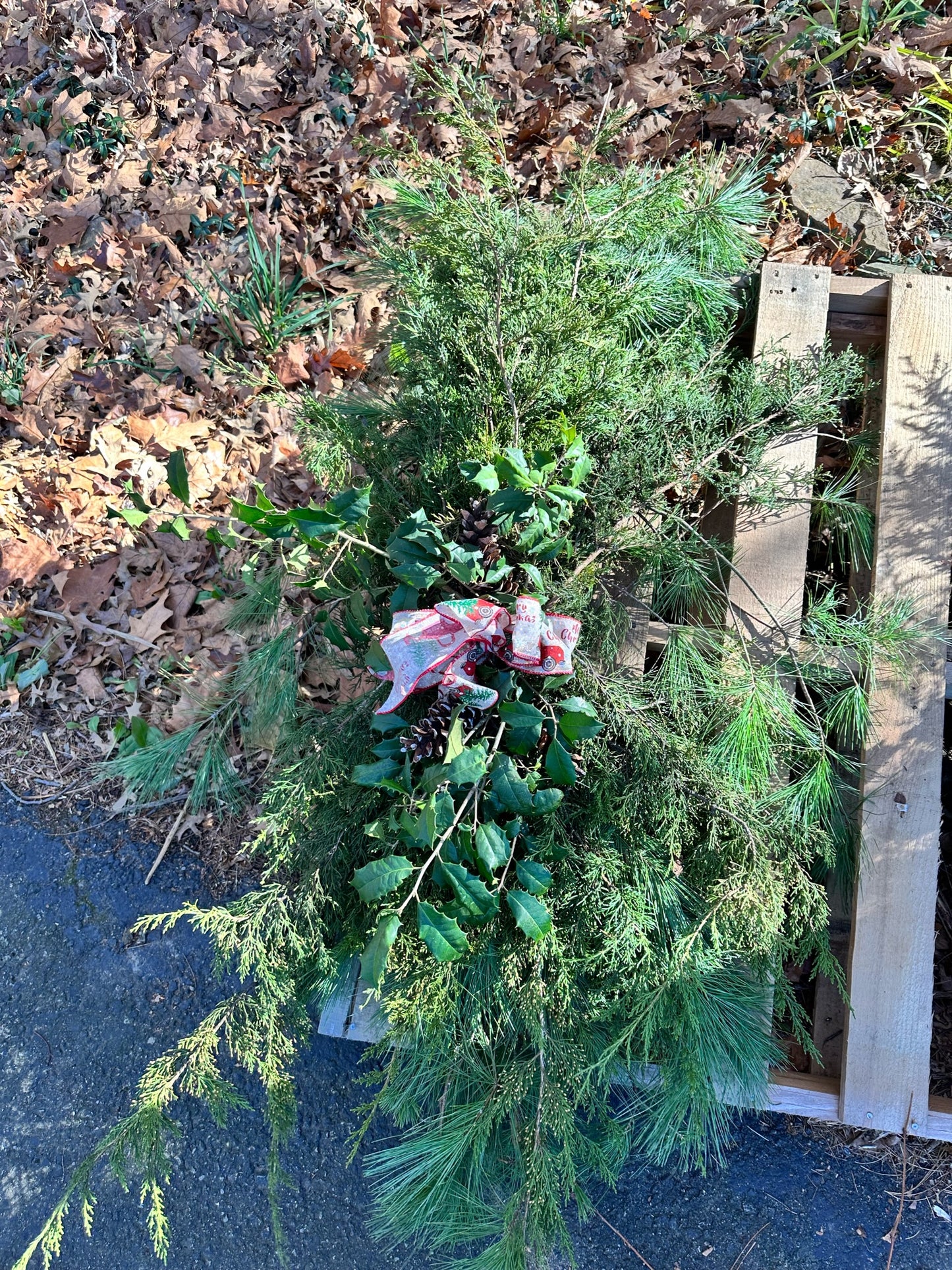 Holiday Grave Blanket - Local NJ Pick Up