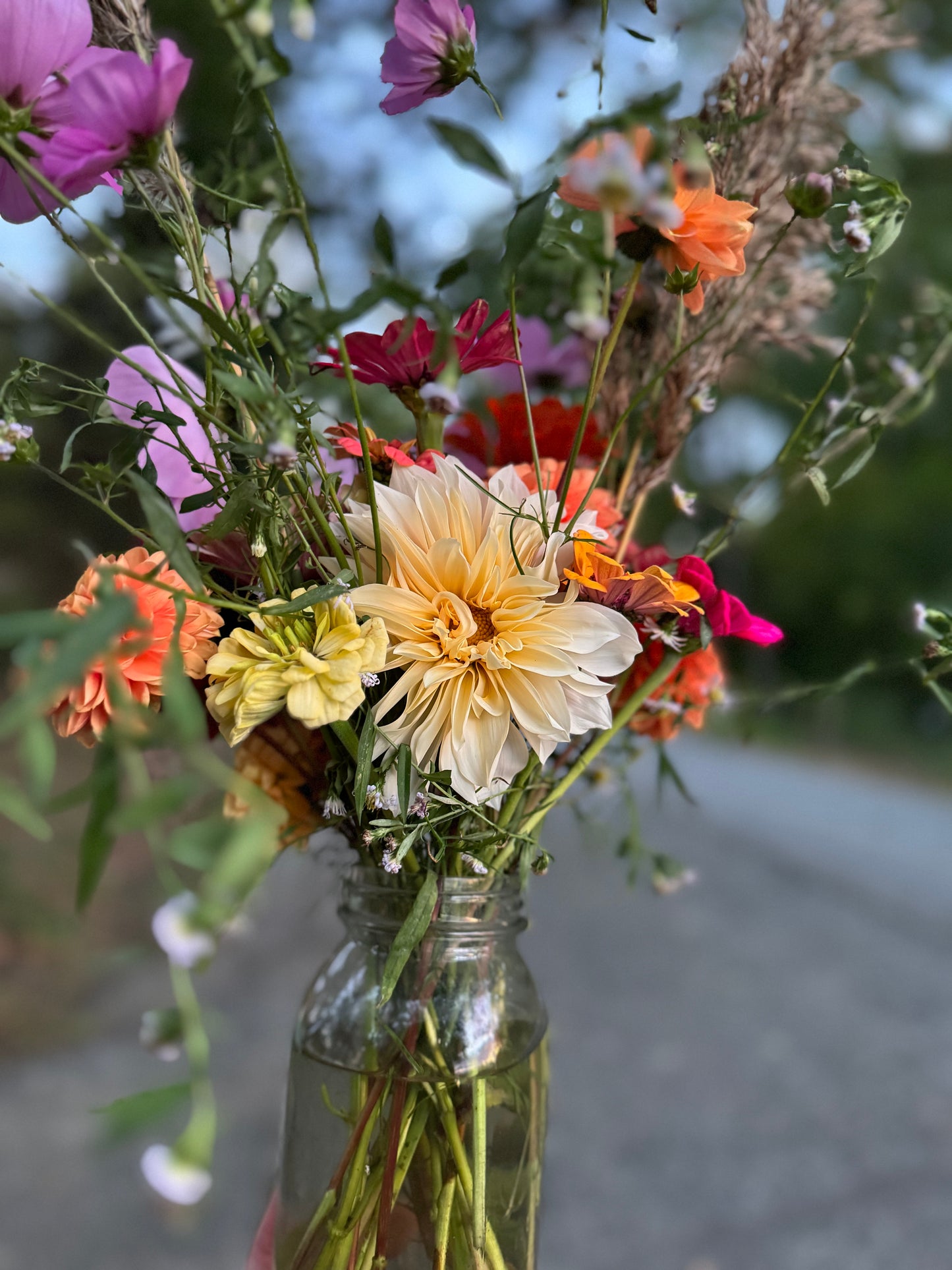 2025 Assorted Cut Flower Mason Jar (Included) Share