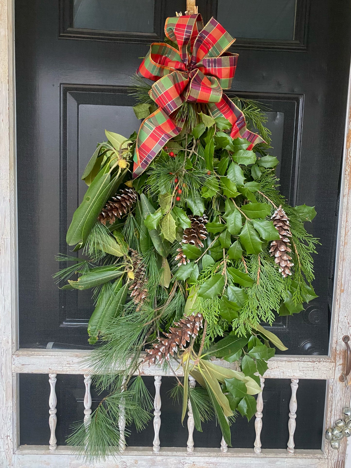 Holiday Door Swag - Local NJ Pick Up