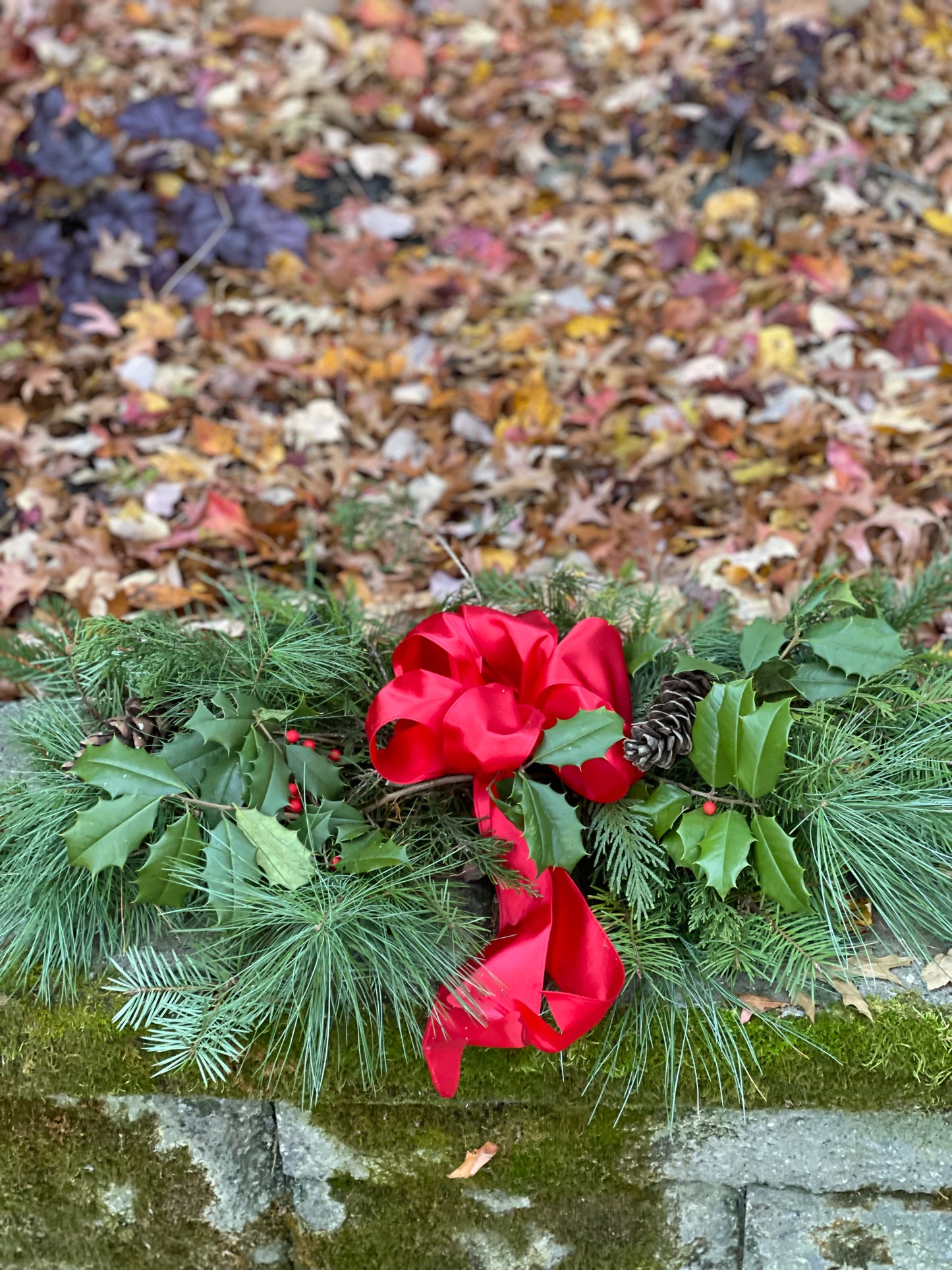 Holiday Grave Blanket - Local NJ Pick Up