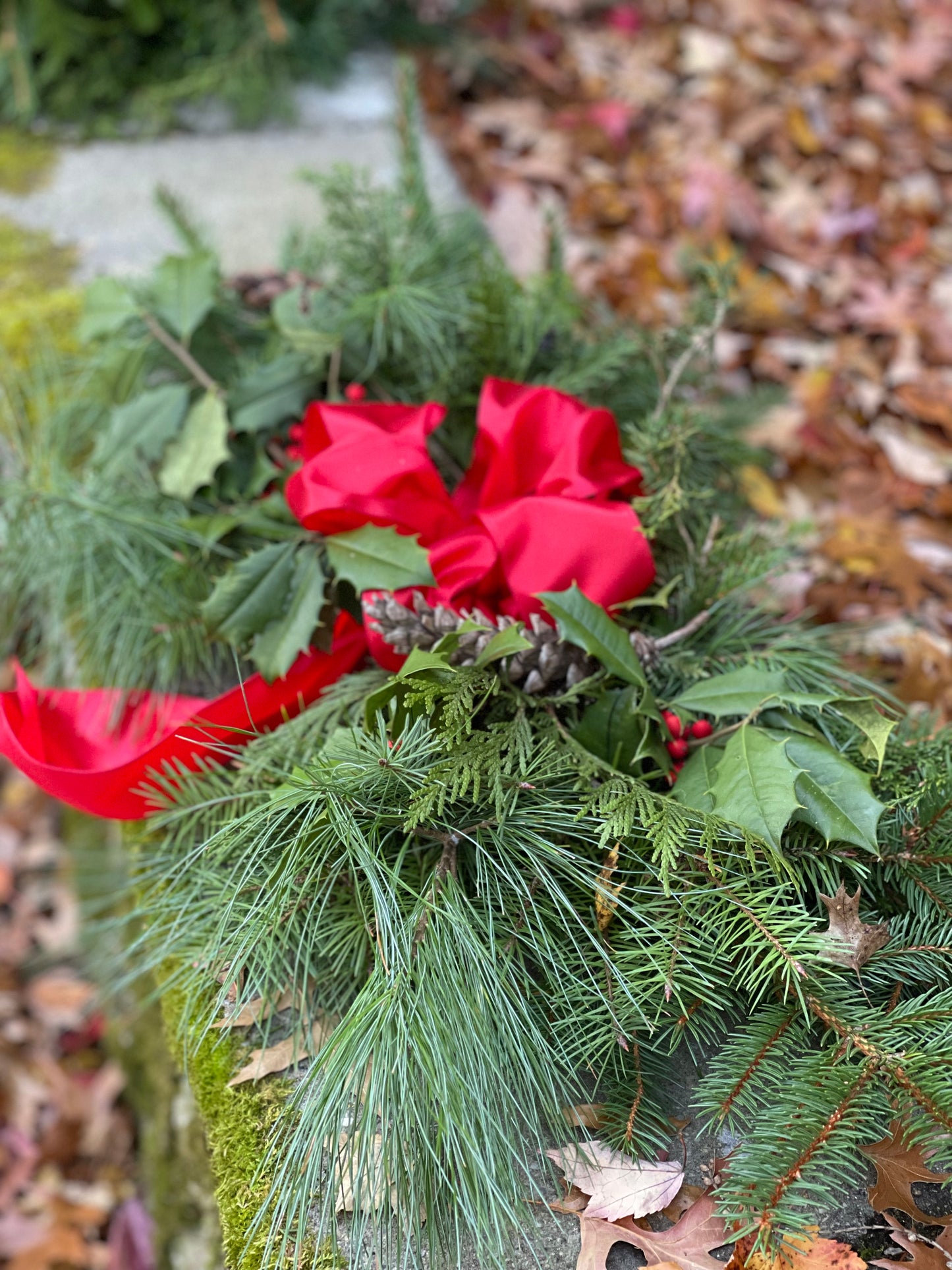 Holiday Grave Blanket - Local NJ Pick Up