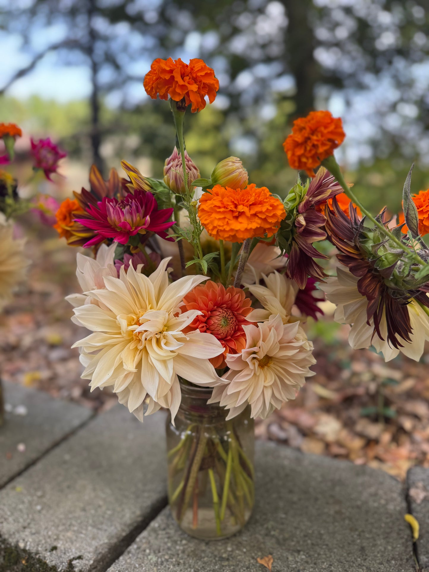 2025 Assorted Cut Flower Mason Jar (Included) Share